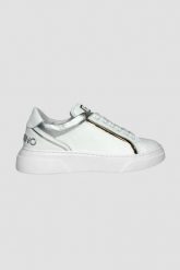 VALENTINO Białe buty Stan S Sneaker Lace-Up. Białe obuwie sportowe damskie Valentino by Mario Valentino, bez zapięcia. W wyprzedaży za 799.99 zł.