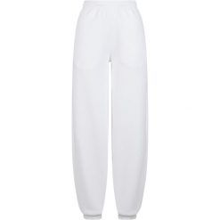 Damskie spodnie dresowe Urban Classics. Białe spodnie dresowe damskie Urban Classics, bez wzorów, z dresówki. Za 214.00 zł.