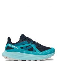 Salomon Buty do biegania Ultra Flow L47485800 Szary. Szare obuwie sportowe damskie Salomon, z materiału, bez zapięcia, do biegania. Za 449.99 zł.