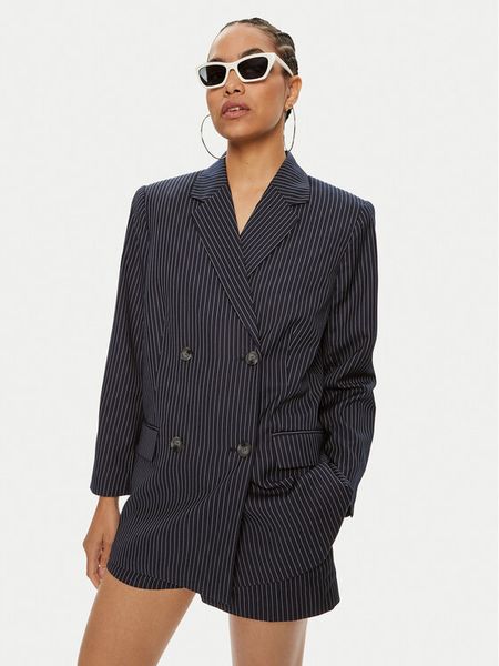 2NDDAY Marynarka Herman 2244115170 Granatowy Regular Fit. Niebieskie marynarki i żakiety damskie 2NDDAY, bez wzorów, z wiskozy. Za 769.99 zł.