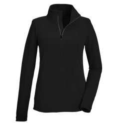 Bluza damska Killtec KSW 101 WMN FLC SHRT. Czarne bluzy damskie Killtec, s, bez wzorów, bez kaptura. W wyprzedaży za 89.99 zł.