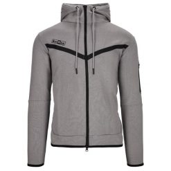 Bluza bawełniana KEEZA City. Szare bluzy damskie KEEZA, l, bez wzorów, z bawełny, bez kaptura. Za 127.00 zł.