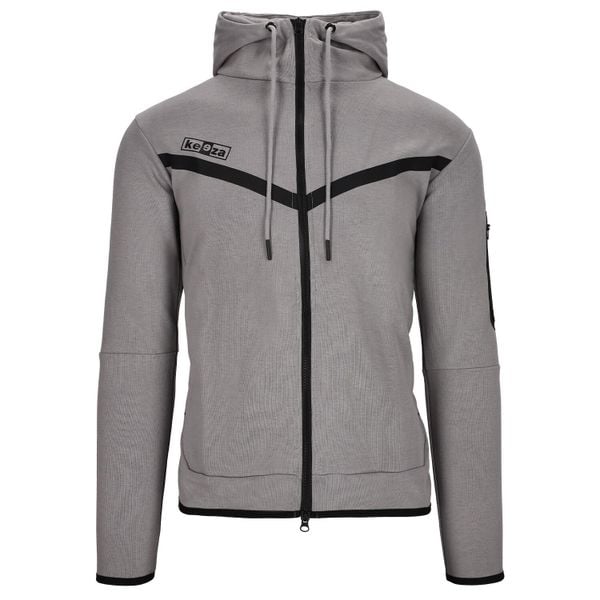 Bluza bawełniana KEEZA City. Szare bluzy damskie KEEZA, xl, bez wzorów, z bawełny, bez kaptura. Za 127.00 zł.