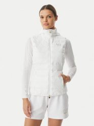 EA7 Emporio Armani Bezrękawnik 7W000472 AF12477 U0002 Biały Regular Fit. Białe kamizelki damskie EA7 Emporio Armani, s, bez wzorów, z syntetyku, bez kaptura. Za 669.99 zł.