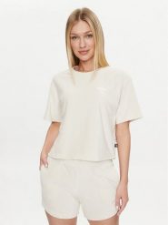Puma T-Shirt Ess Elevated 677947 Écru Regular Fit. T-shirty damskie Puma, l, bez wzorów, z bawełny, bez kołnierzyka. Za 139.99 zł.