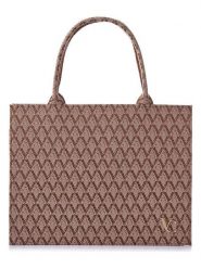 Vince Camuto Torebka "Caserta" w kolorze brązowym - 38 x 30 x 15 cm rozmiar: onesize. Brązowe torebki klasyczne damskie Vince Camuto, z materiału, bez dodatków. Za 130.99 zł.