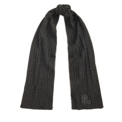 Szalik LAUREN RALPH LAUREN. Szare szaliki damskie Lauren Ralph Lauren, bez wzorów. Za 419.99 zł.
