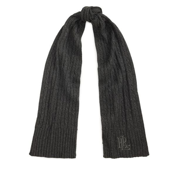 Szalik LAUREN RALPH LAUREN. Szare szaliki damskie Lauren Ralph Lauren, bez wzorów. Za 419.99 zł.