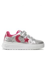 Primigi Sneakersy 6972000 Srebrny. Szare buty sportowe dziewczęce Primigi, bez wzorów, ze skóry, bez zapięcia. Za 159.99 zł.