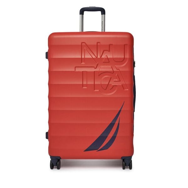 Walizka duża Nautica. Czerwone walizki Nautica, bez wzorów, duże. Za 349.99 zł.