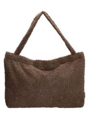 Beagles Shopper bag w kolorze ciemnobrązowym - 60 x 42 x 9,5 cm rozmiar: onesize. Brązowe shopper bag Beagles, bez wzorów, z materiału, na ramię, bez dodatków. Za 96.83 zł.