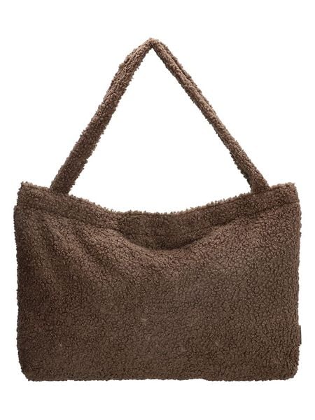 Beagles Shopper bag w kolorze ciemnobrązowym - 60 x 42 x 9,5 cm rozmiar: onesize. Brązowe shopper bag Beagles, bez wzorów, z materiału, na ramię, bez dodatków. Za 105.63 zł.