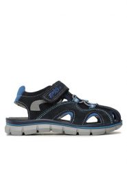 Primigi Sandały 3896311 S Granatowy. Niebieskie sandały chłopięce Primigi, z materiału, bez zapięcia. Za 229.99 zł.