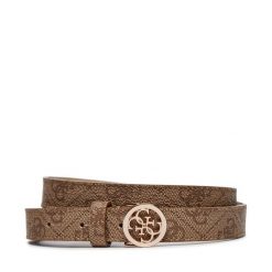 Pasek Damski Guess. Brązowe paski damskie Guess, z aplikacjami. Za 149.99 zł.