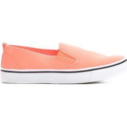 Pomarańczowe Slip On Space Walk. Brązowe buty sportowe dziewczęce Born2be, z materiału. Za 29.99 zł.