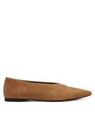 Vagabond Shoemakers Baleriny Hermine 5933-040-14 Brązowy. Brązowe balerinki damskie Vagabond Shoemakers, bez wzorów, ze skóry. W wyprzedaży za 399.99 zł.