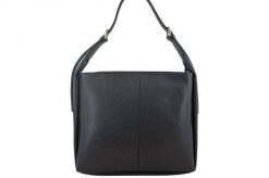 Shopper bag skórzany BARBERINI'S czarny 915-1. Czarne shopper bag Barberinis, bez wzorów, ze skóry, na ramię, duże, bez dodatków. Za 271.99 zł.
