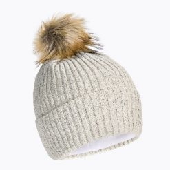 Czapka snowboardowa damska ROXY Peak Chic. Brązowe czapki damskie Roxy, na zimę, bez wzorów. Za 83.99 zł.