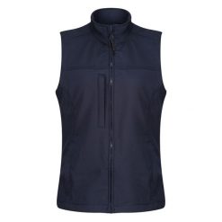 Bezrękawnik Damski Softshell Flux. Niebieskie kamizelki damskie Regatta, xl, bez wzorów, z softshellu, bez kaptura. Za 160.99 zł.