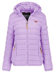 Geographical Norway Kurtka pikowana "Atikolor" w kolorze fioletowym rozmiar: L. Różowe kurtki damskie Geographical Norway, l, bez wzorów, bez kaptura. Za 179.22 zł.