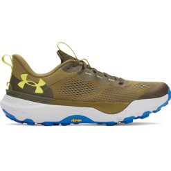 Buty trailowe Under Armour Infinite Pro. Zielone obuwie sportowe damskie Under Armour, bez zapięcia, do biegania. Za 635.85 zł.