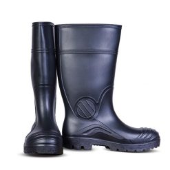 Bezpieczne kalosze model 140P S5. Czarne kalosze damskie PROS, bez wzorów. Za 99.00 zł.