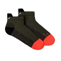 Skarpetki damskie Salewa MTN TRN AM Low. Zielone skarpetki damskie Salewa, bez wzorów, z elastanu. Za 98.99 zł.