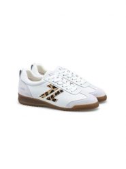 LLOYD Skórzane sneakersy w kolorze białym rozmiar: 38. Białe obuwie sportowe damskie Lloyd, bez zapięcia. Za 316.24 zł.