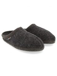 HAFLINGER Kapcie w kolorze antracytowym rozmiar: 40. Czarne kapcie damskie HAFLINGER, z materiału. Za 113.63 zł.