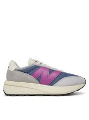 New Balance Sneakersy U370DC Granatowy. Niebieskie obuwie sportowe damskie New Balance, ze skóry, bez zapięcia. Za 329.99 zł.