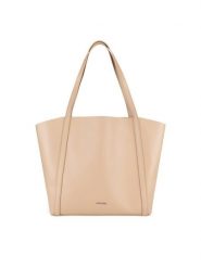 Gino Rossi Torebka WEN-17 Beżowy. Brązowe shopper bag Gino Rossi, bez wzorów, z tworzywa sztucznego, bez dodatków. Za 249.99 zł.