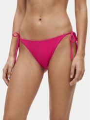 Guess Dół od bikini E6GO27 KF442 Różowy. Czerwone bikini Guess, z aplikacjami, z syntetyku. Za 149.99 zł.