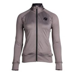 Damska bluza dresowa Gorilla Wear Cleveland. Szare bluzy damskie GORILLA WEAR, s, bez wzorów, z dresówki, bez kaptura. Za 253.65 zł.