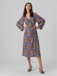 Vero Moda Sukienka codzienna Kira 10290247 Kolorowy Loose Fit. Sukienki damskie Vero Moda, bez wzorów, z syntetyku, bez ramiączek. Za 69.99 zł.