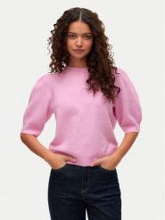 Vero Moda Sweter Doffy 10278313 Różowy Regular Fit. Czerwone swetry klasyczne damskie Vero Moda, l, z syntetyku, bez kołnierzyka. Za 109.99 zł.