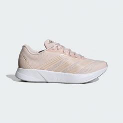 Buty Duramo RC2 Running. Brązowe obuwie sportowe damskie Adidas, bez zapięcia, do biegania. Za 179.00 zł.
