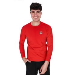 Bluza bawełniana Keeza Modo. Czerwone bluzy damskie KEEZA, m, bez wzorów, z bawełny, bez kaptura. Za 59.00 zł.