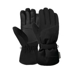 Rękawice narciarskie Reusch Susan Gore-Tex. Czarne rękawiczki damskie REUSCH, bez wzorów, z gore-texu. Za 293.00 zł.