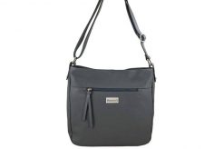 Listonoszka skórzana BARBERNI'S c. szara 984-28. Szare shopper bag Barberinis, bez wzorów, ze skóry, małe, bez dodatków. Za 269.99 zł.