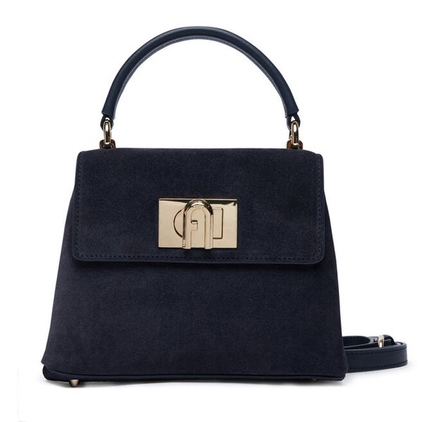Torebka Furla. Niebieskie torebki klasyczne damskie Furla, bez dodatków. Za 1,779.00 zł.