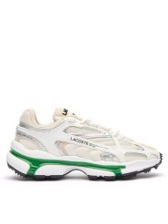 Lacoste Sneakersy L003 2K24 747SFA0012 Biały. Białe obuwie sportowe damskie Lacoste, ze skóry, bez zapięcia. Za 359.99 zł.