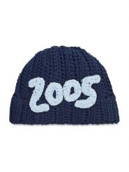 2005 Czapka Crocheted Beanie Granatowy. Niebieskie czapki damskie 2005, na zimę, bez wzorów, z materiału. Za 150.99 zł.