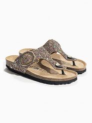 BAYTON Japonki "Mercure" ze wzorem rozmiar: 39. Klapki damskie Bayton, bez wzorów, z otwartym noskiem, bez obcasa, bez zapięcia. Za 165.95 zł.