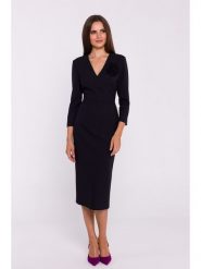 Stylove Sukienka w kolorze czarnym rozmiar: M. Czarne sukienki damskie Stylove, z aplikacjami, bez ramiączek. Za 238.29 zł.