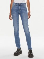 Calvin Klein Jeans Jeansy J20J222755 Niebieski Skinny Fit. Niebieskie jeansy damskie Calvin Klein Jeans, bez wzorów, z bawełny. Za 299.99 zł.