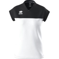 Koszulka damska Errea Bessy. Białe koszulki damskie ERREA, bez wzorów, bez kołnierzyka, bez ramiączek. Za 191.50 zł.