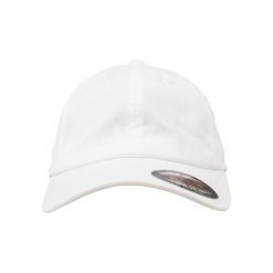 Czapka Flexfit cotton twill dad. Czerwone czapki damskie FLEXFIT, bez wzorów, z bawełny. Za 132.50 zł.