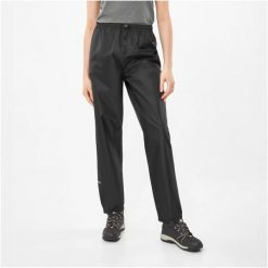 Spodnie wodoodporne damskie VIKING Rainier Lady. Czarne spodnie sportowe damskie Viking, na lato, m, bez wzorów, z materiału, rowerowe. Za 129.90 zł.