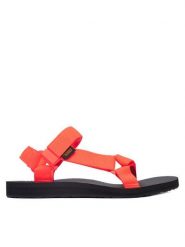 Teva Sandały Original Universal 1003987 Koralowy. Pomarańczowe sandały damskie Teva, bez wzorów, z materiału, bez obcasa, na płaskiej podeszwie, bez zapięcia. Za 299.99 zł.