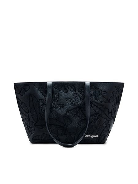 Desigual Torebka 25SAXPBP Czarny. Czarne torebki klasyczne damskie Desigual, ze skóry, bez dodatków. Za 209.99 zł.